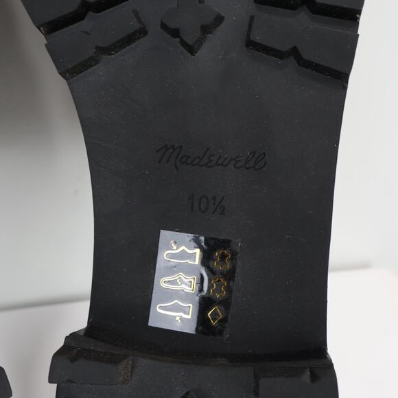 Madewell The Corinne Lugsole Loafer True Black Size 10.5 NWOB - Picture 10 of 11